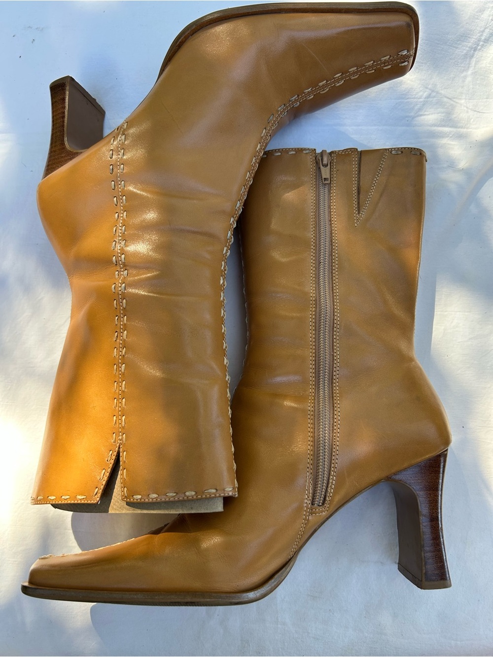 BP Nordstrom Samara Boots/Heels Color Camel Women Size 10